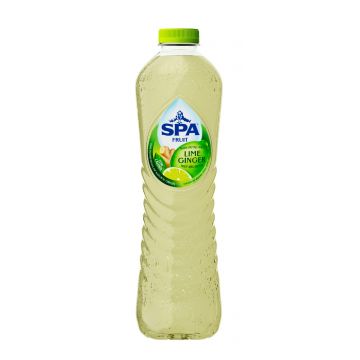 SPA Fruit Niet-bruisende Fruitlimonade Limoen Gember pet 1,25l