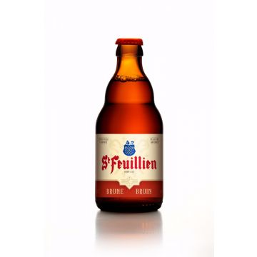 St Feuillien Bruin fles 33cl