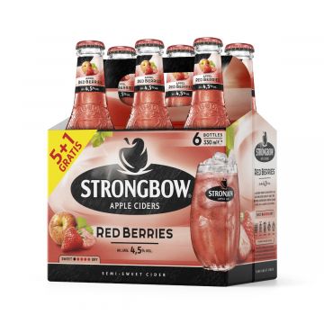 Strongbow Red Berries (5+1) 6 x 33cl