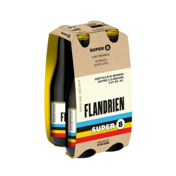 Super 8 Flandrien clip 4 x 33cl
