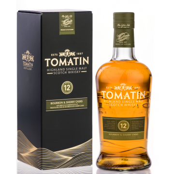 Tomatin 12 Years fles 70cl