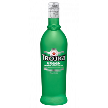 Vodka Trojka Green fles 70cl