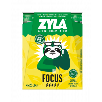 Zyla Focus Citrus clip 4 x 25cl