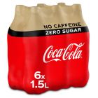Coca-Cola Zero Sugar Zero Caffeine Pet 6 x 1,5l