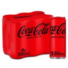 Coca-Cola Zero blik 6 x 33cl