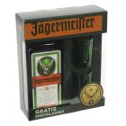 Jägermeister geschenk 70cl + 2 glazen