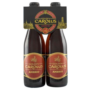 Gouden Carolus Ambrio clip 4 x 33cl