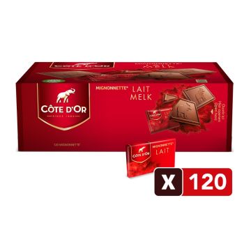 Côte d'Or Mignonnettes Pralines Melkchocolade 120 x 10g