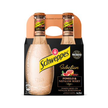 Schweppes Selection Pomelo & Nepalese Berry clip 4 x 20cl