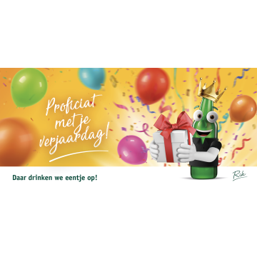 Verjaardag - wenskaart