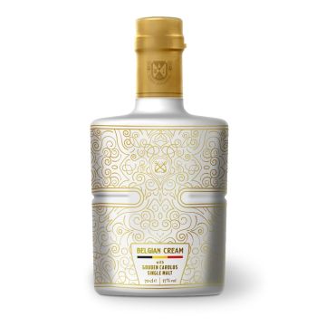 Belgian Cream met Gouden Carolus Single Malt fles 70cl
