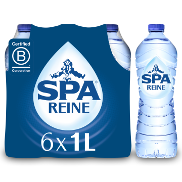 SPA REINE Niet-Bruisend Natuurlijk Mineraalwater pet 6 x 1l