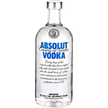 Absolut vodka Blue fles 70cl
