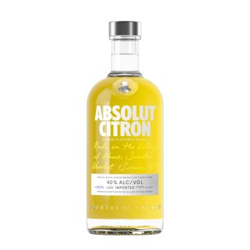 Absolut Citron Vodka fles 70cl