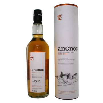 anCnoc Whisky 12Y fles 70cl