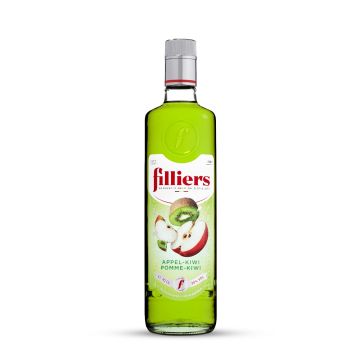 Filliers Appel-Kiwi jenever fles 70cl