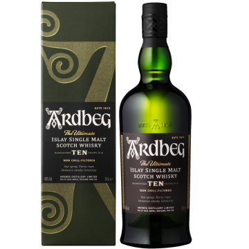 Ardbeg 10Y fles 70cl