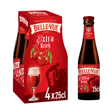 Belle Vue Kriek Extra clip 4 x 25cl