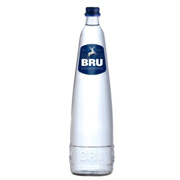 BRU Niet-bruisend Natuurlijk Mineraalwater glas 1l