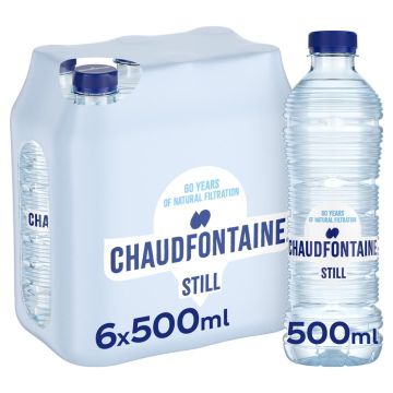 Chaudfontaine Natuurlijk Mineraalwater pet 6 x 50cl
