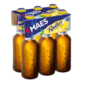 Maes Radler Citroen clip 6 x 25cl