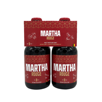 Martha Rouge 8% clip 4 x 33cl