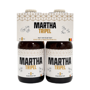 Martha Tripel 8% clip 4 x 33cl