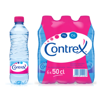 Contrex clip 6 x 50cl