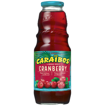 Caraïbos Cranberry Classic fles 1L
