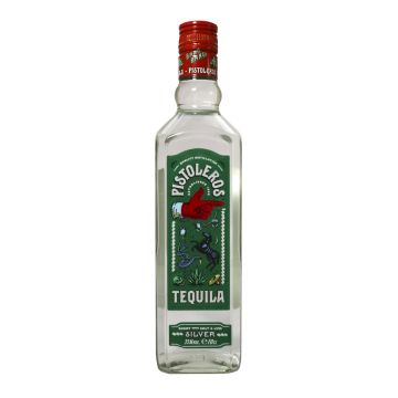 Tequila Pistoleros  Silver fles 70cl