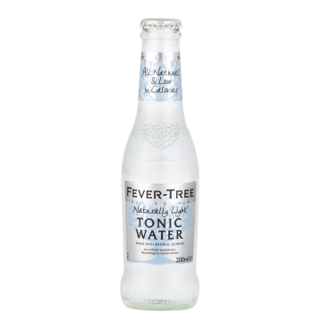 Fever Tree Natural Light Tonic Water fles 20cl