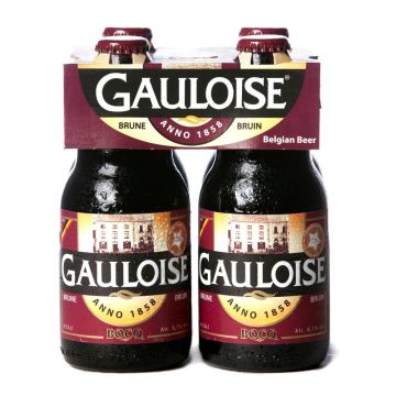 Gauloise Brune clip 4 x 33cl
