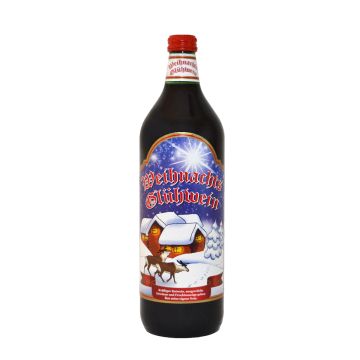 Glühwein Weihnachts rood fles 1l