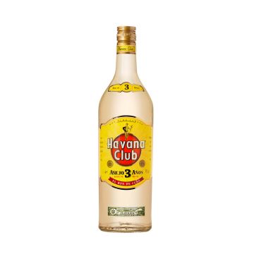 Havana Club White Rum 3Y fles 1l