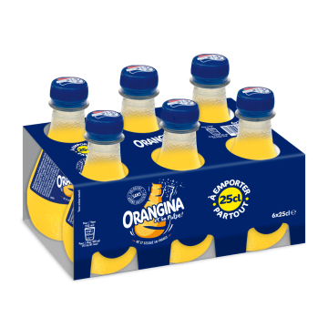 Orangina clip 6 x 25cl Orangina clip 6 x 25cl