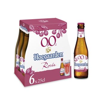 Hoegaarden Rosée 0,0% clip 6 x 25cl