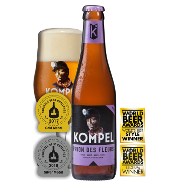 Kompel Prion Des Fleurs fles 33cl