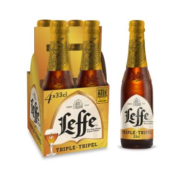 Leffe Tripel clip 4 x 33cl