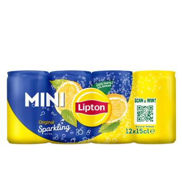 Lipton Ice Tea Sparkling Original blik 12 x 15cl