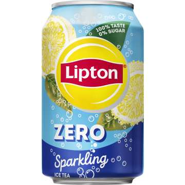Lipton Ice Tea Sparkling Zero blik 33cl