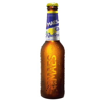 Maes Radler Citroen fles 25cl