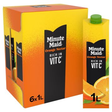 Minute Maid Nectar Orange brik 6 x 1l