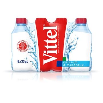 Vittel clip 8 x 33cl