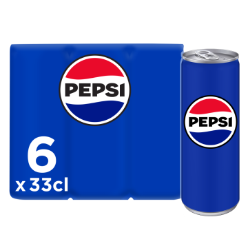 Pepsi Regular blik 6 x 33cl