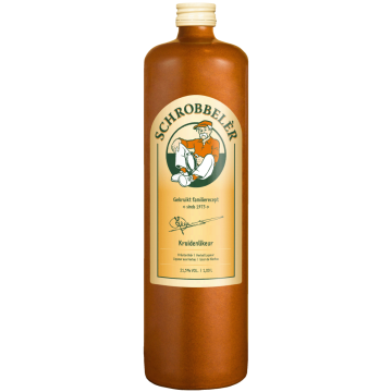 Schrobbelèr kruidenlikeur fles 1l