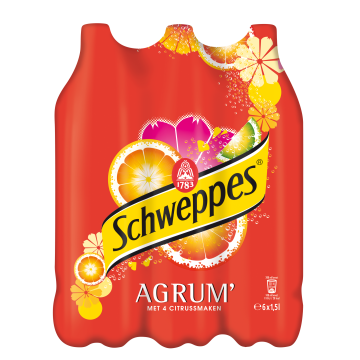 Schweppes Agrum pet 6 x 1,5l
