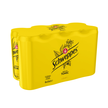 Schweppes Indian Tonic blik 8 x 33cl