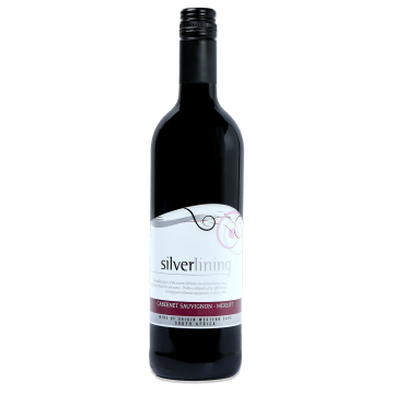 Silver Lining Merlot - Cabernet Sauvignon fles 75cl