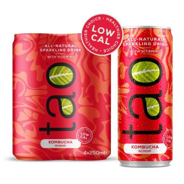 Tao Vitamin Drink Kombucha blik 4 x 25cl