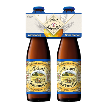 Karmeliet Alcoholvrij 0,4% clip 4 x 33cl